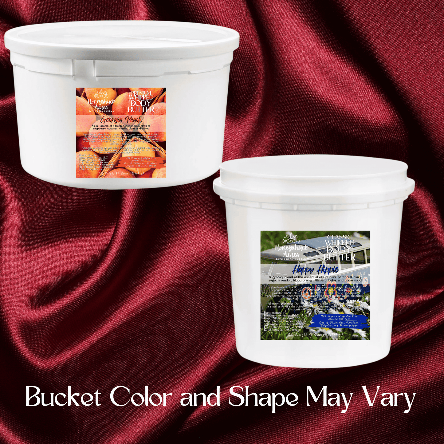 Whipped Body Butter | 1 Gallon Bulk Size (Net Wt 48 ounces)