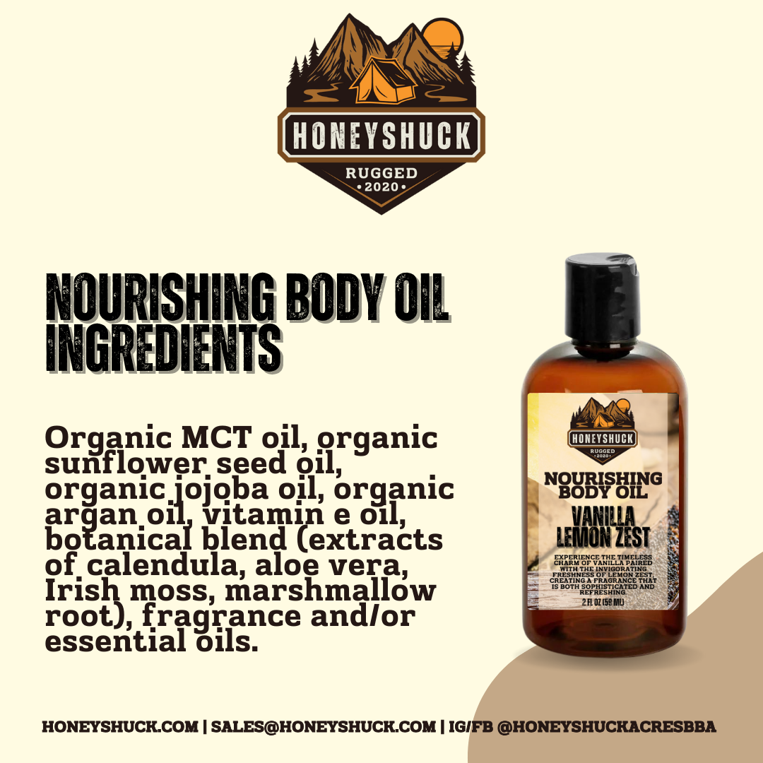 Rugged Body Oil | Nourishing | 2 fl oz