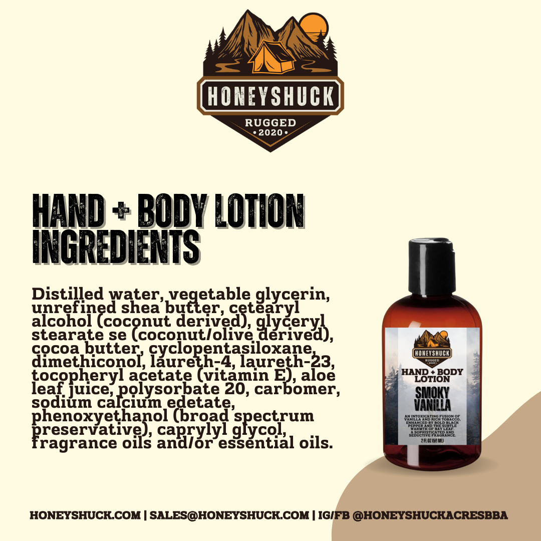 Rugged Hand + Body Lotion | 2 fl oz