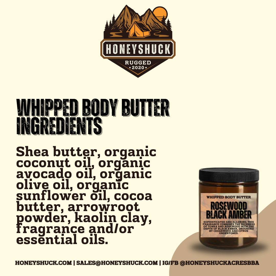 Rugged Whipped Body Butter | 2 oz Jar