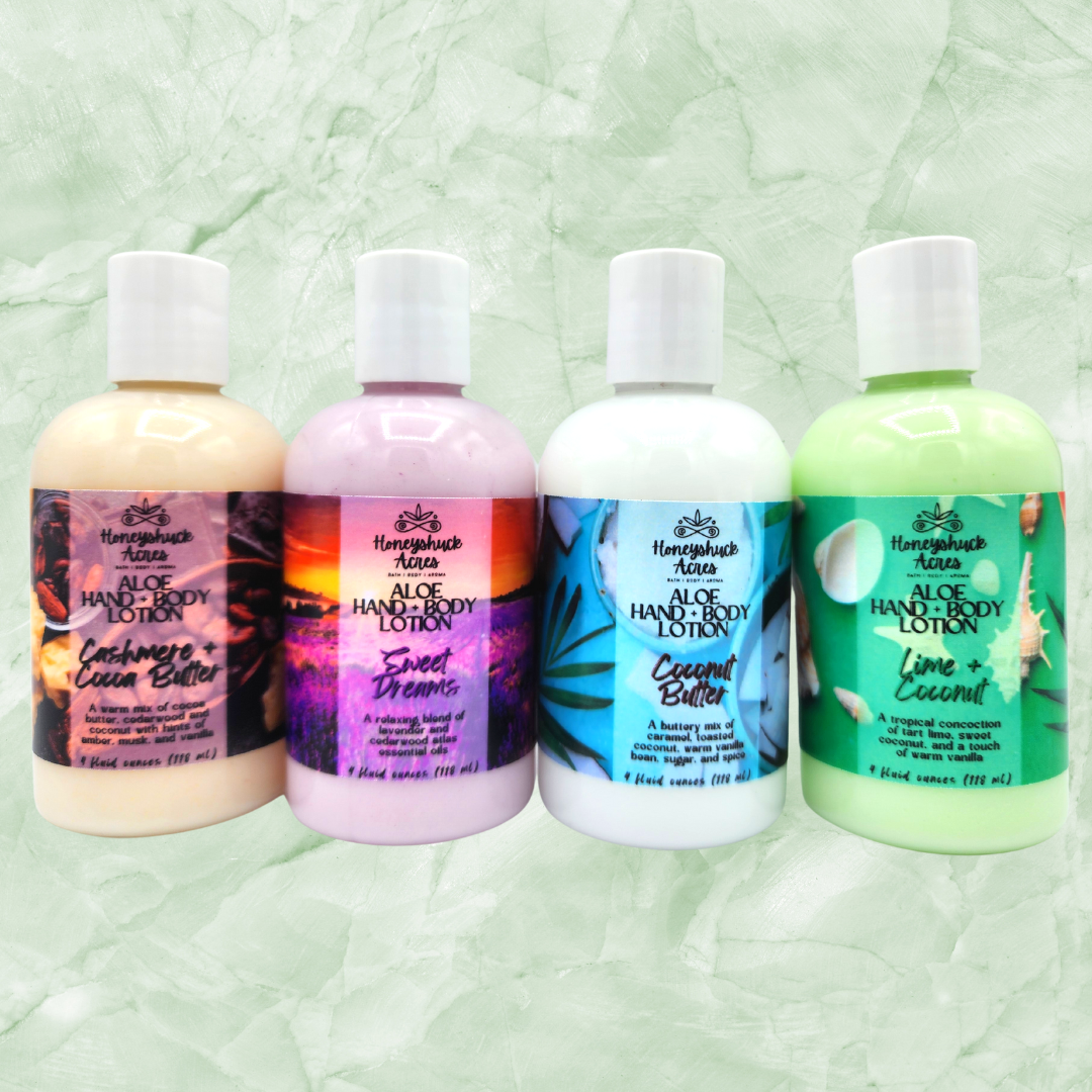 Aloe Hand + Body Lotion | 4 fluid ounces