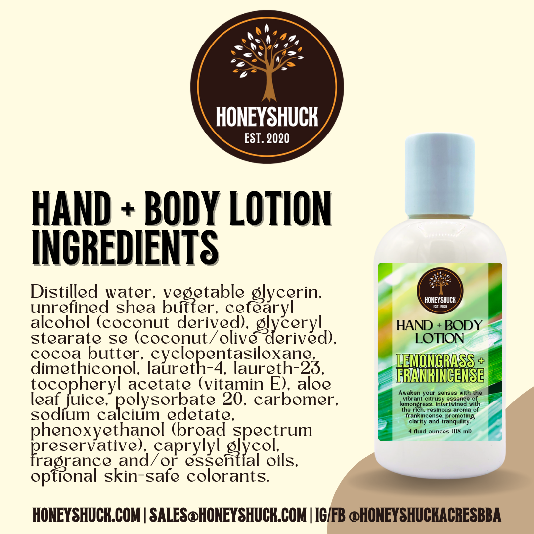 Hand + Body Lotion | 4 fl oz