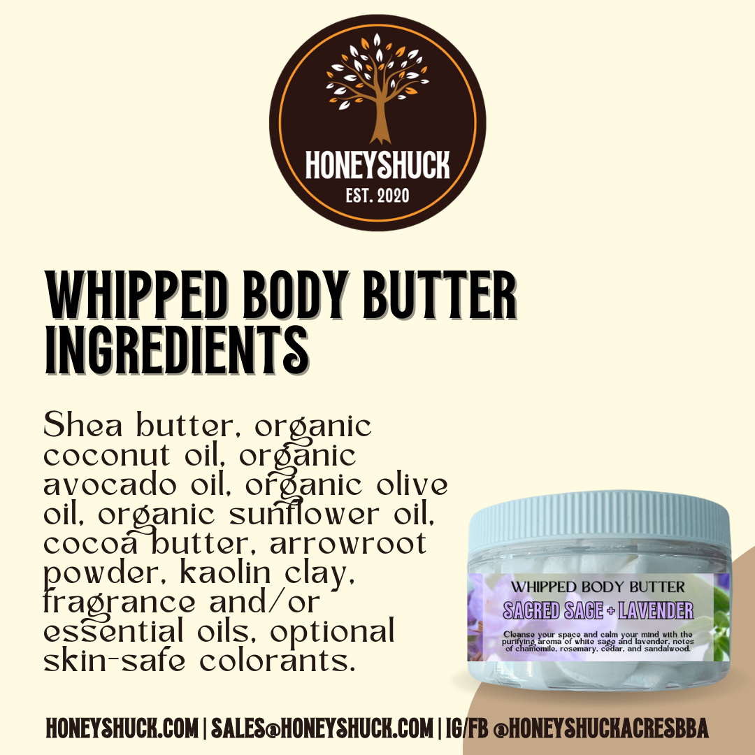 Whipped Body Butter | 4 oz Jar