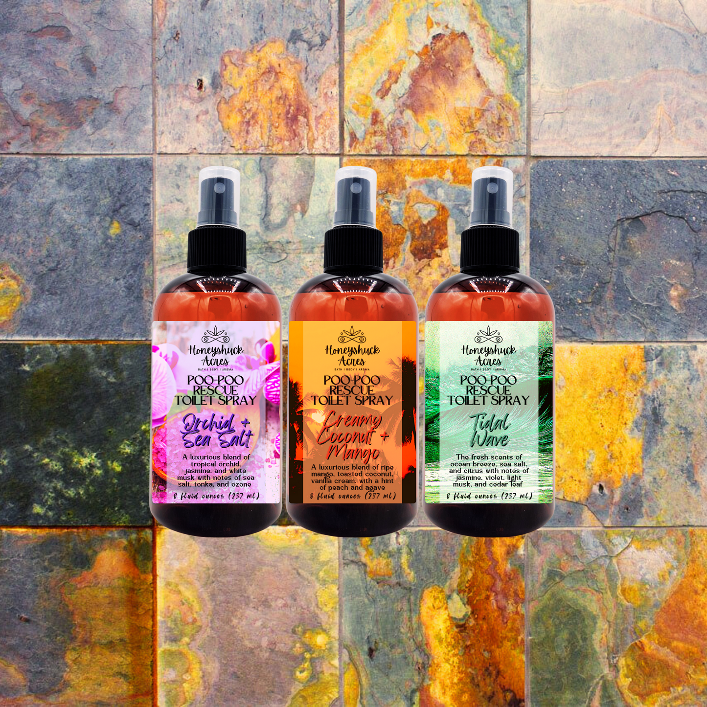 Poo-Poo Rescue Toilet Spray | 2 fluid ounces | Air and Bowl Freshener
