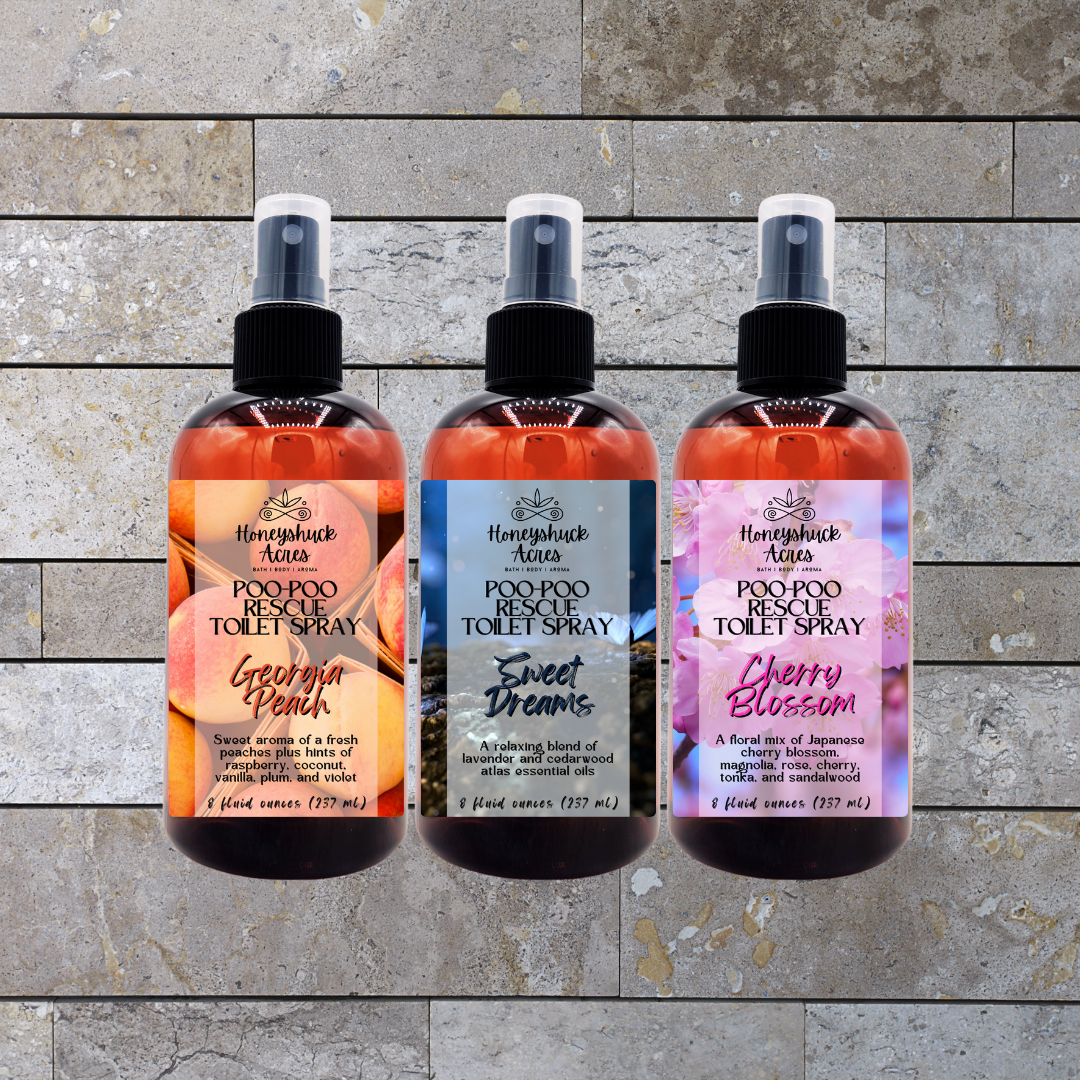 Poo-Poo Rescue Toilet Spray | 4 fluid ounces | Air and Bowl Freshener