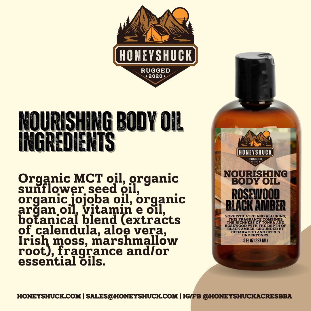 Rugged Body Oil | Nourishing | 8 fl oz