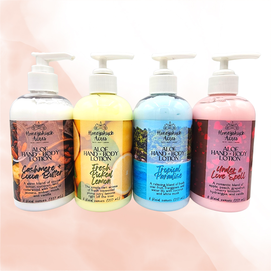 Aloe Hand + Body Lotion | 8 fluid ounces
