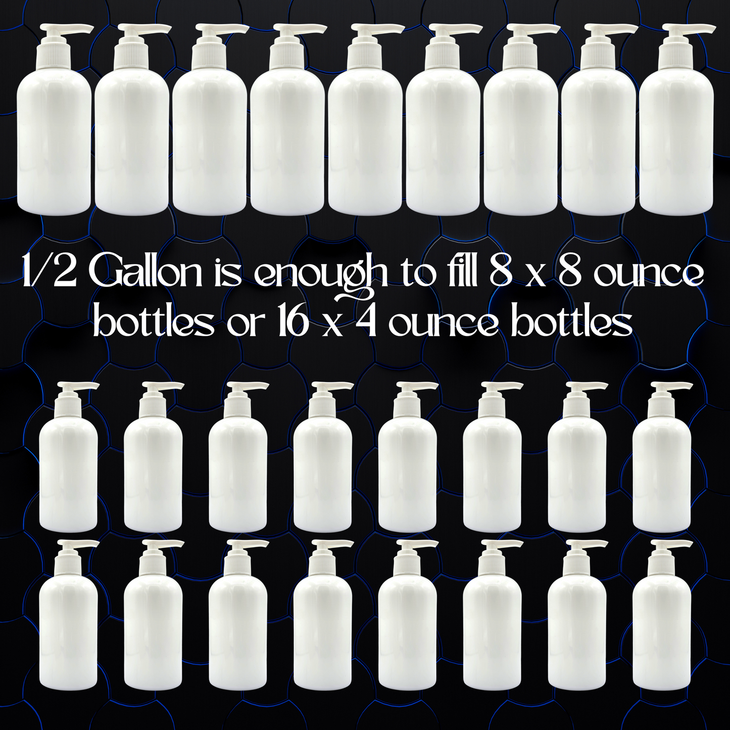 Aloe Hand + Body Lotion | Bulk Sizes | 1/2 or 1 Gallon (64/128 fl oz)