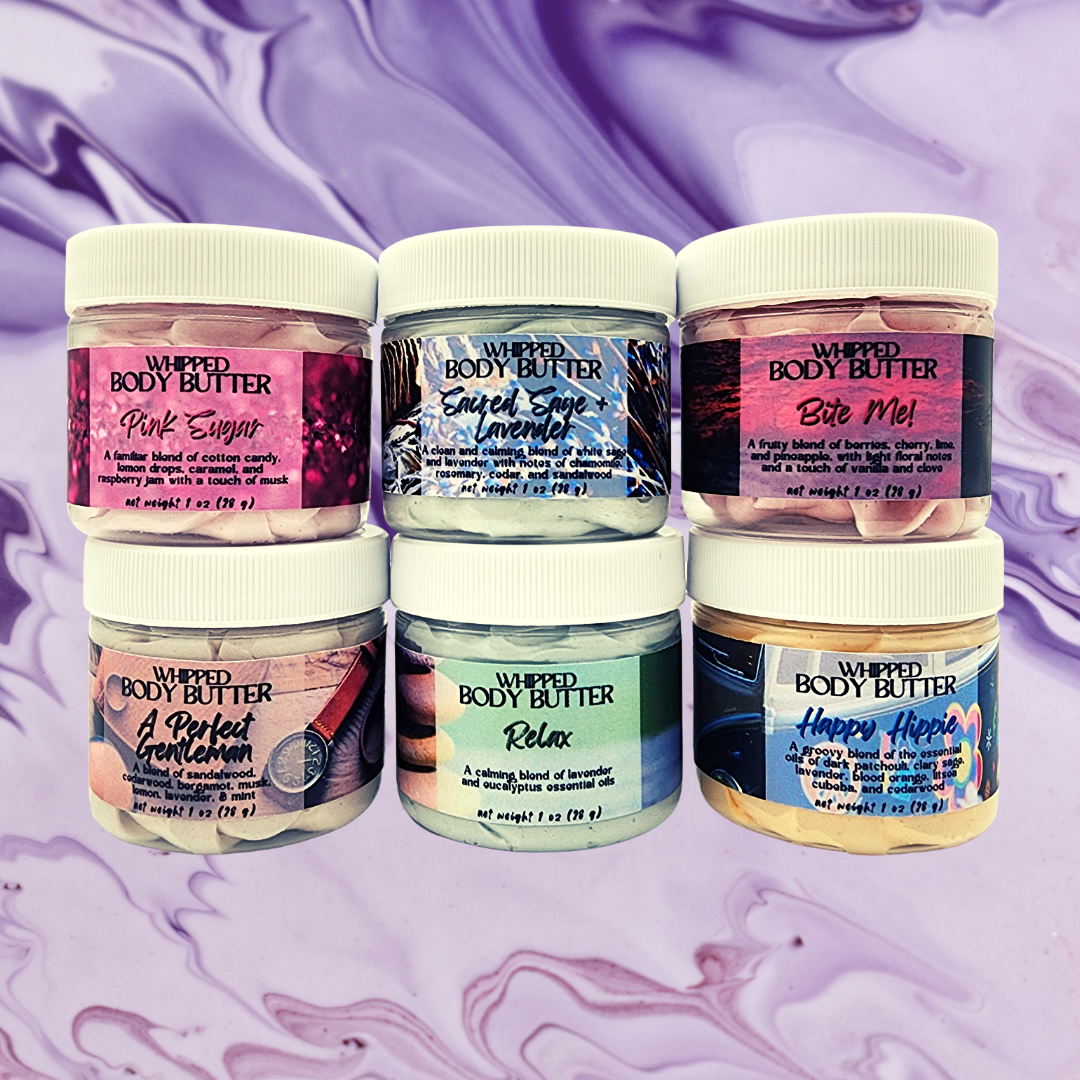 Whipped Body Butter | 2 oz Jar (Net Wt 1 oz)