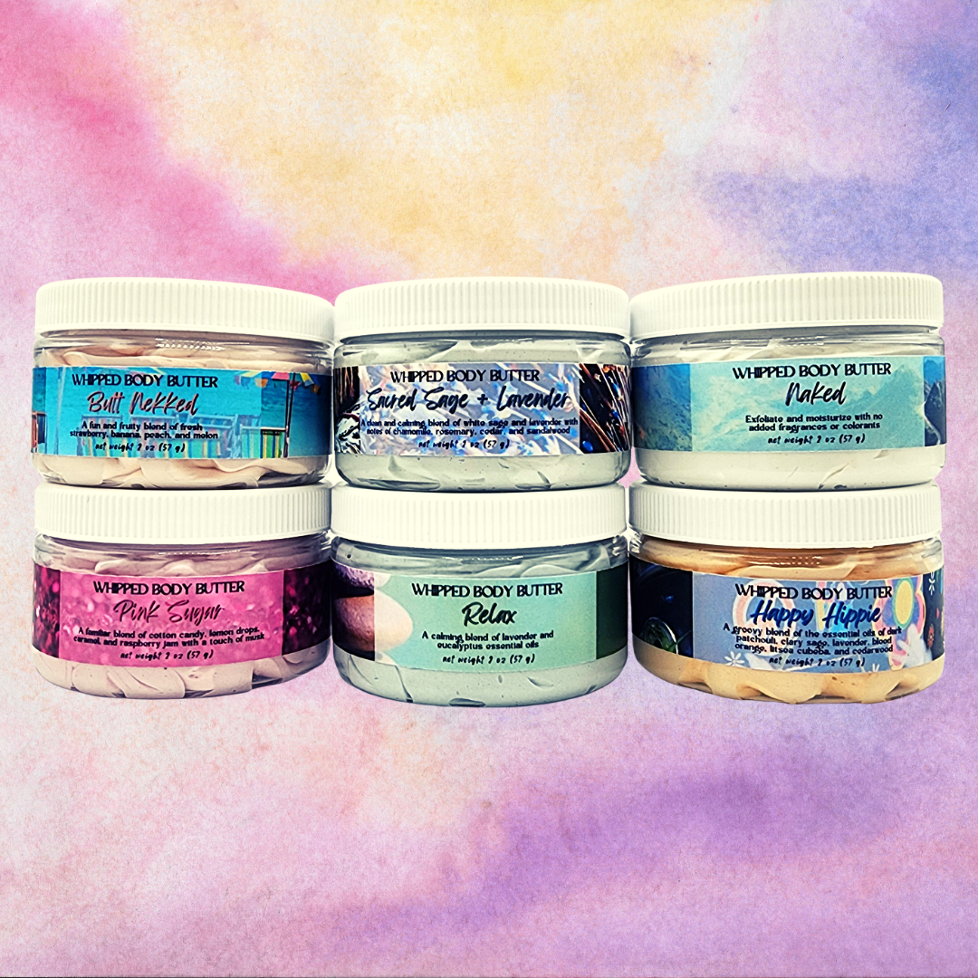 Whipped Body Butter | 4 oz Jar (Net Wt 2 oz)