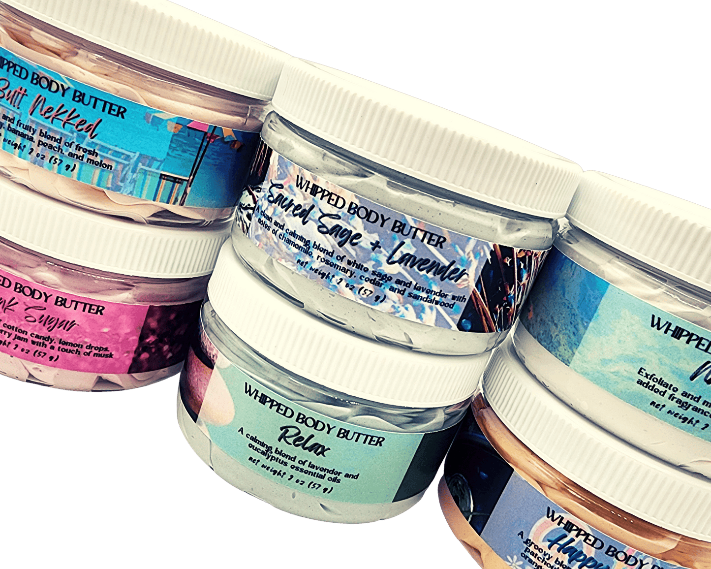 Whipped Body Butter | 4 oz Jar (Net Wt 2 oz)