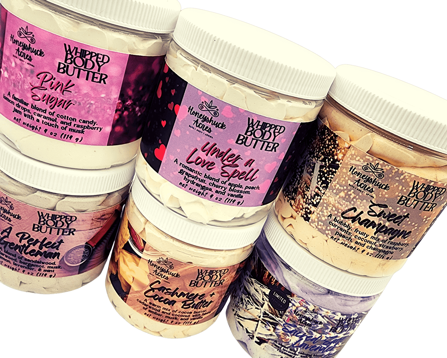 Whipped Body Butter | 8 oz Jar (Net Wt 4 oz)
