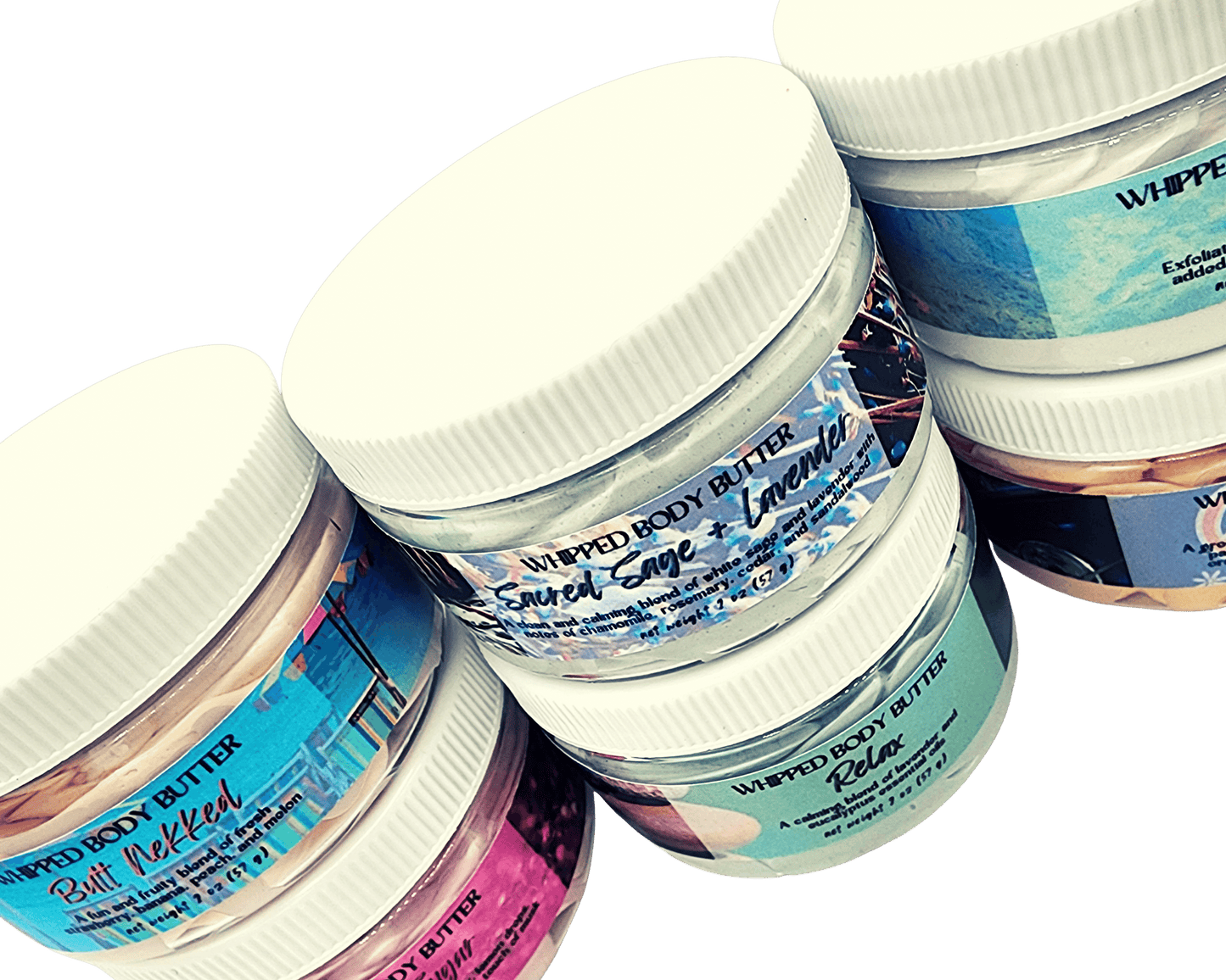Whipped Body Butter | 4 oz Jar (Net Wt 2 oz)
