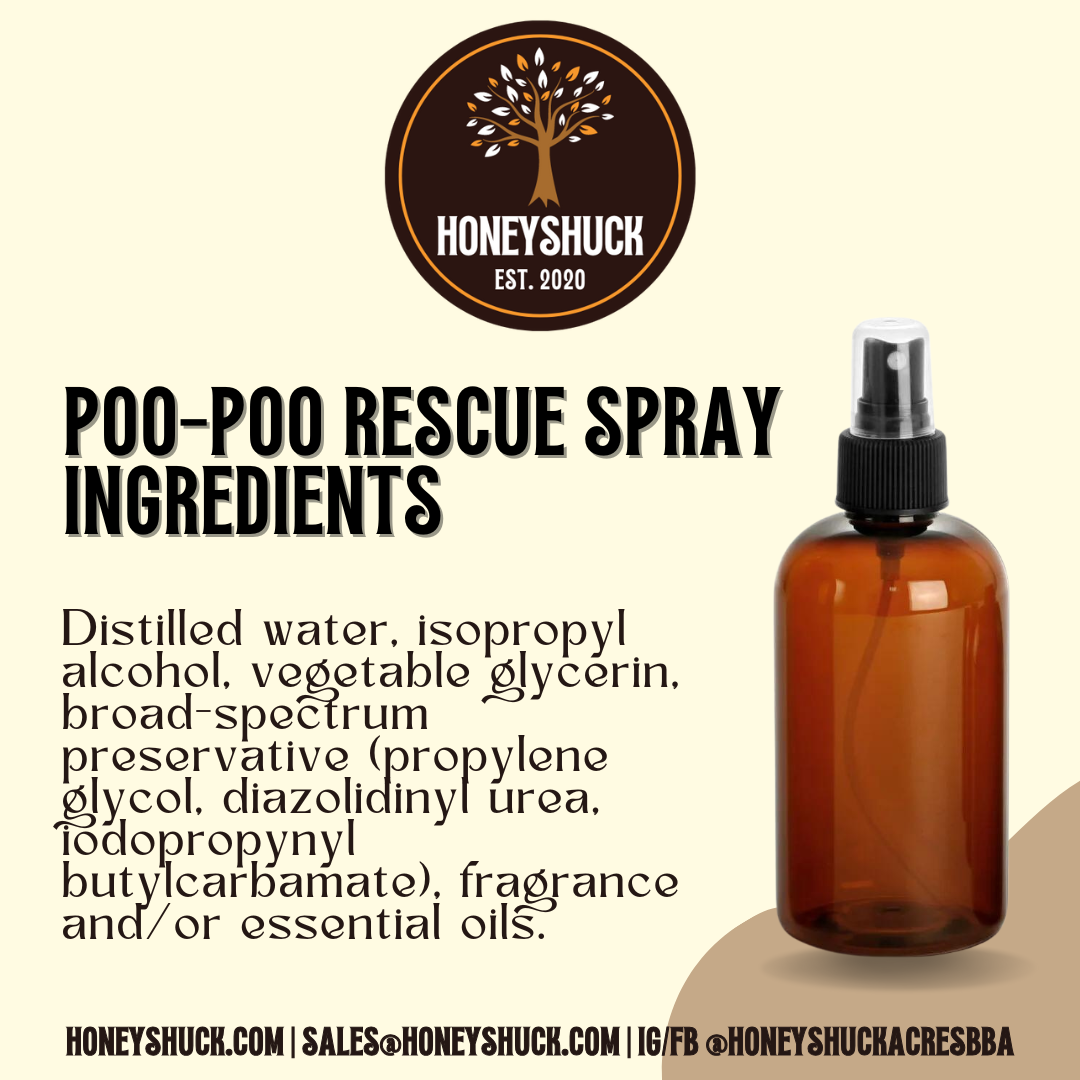 Poo-Poo Rescue Toilet Spray | Unlabeled | 4 fl oz