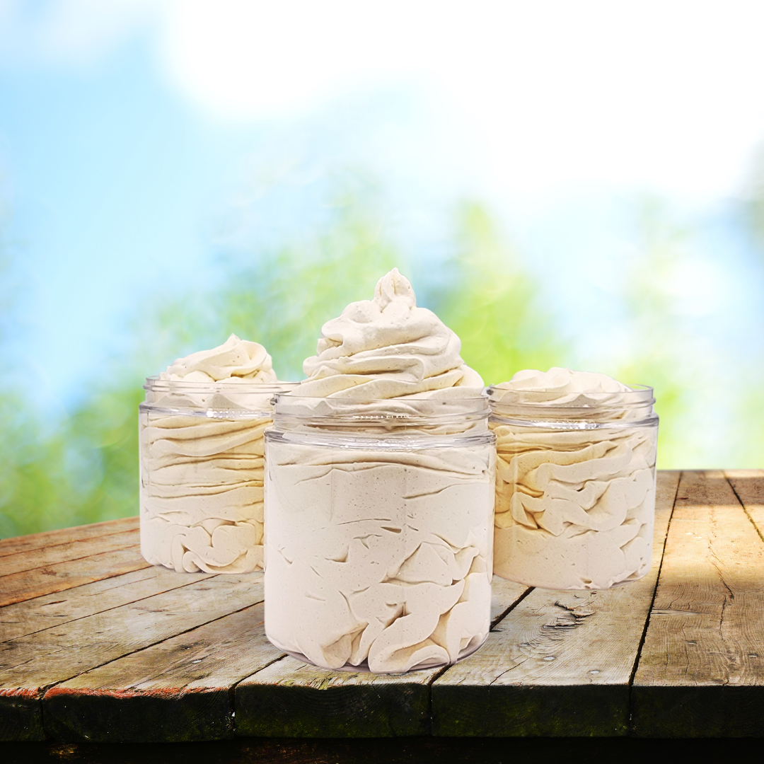Whipped Body Butter | Unlabeled | 8 oz Jar