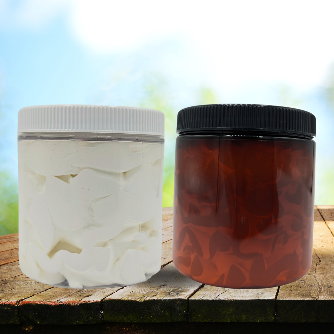 Whipped Body Butter | Unlabeled | 8 oz Jar