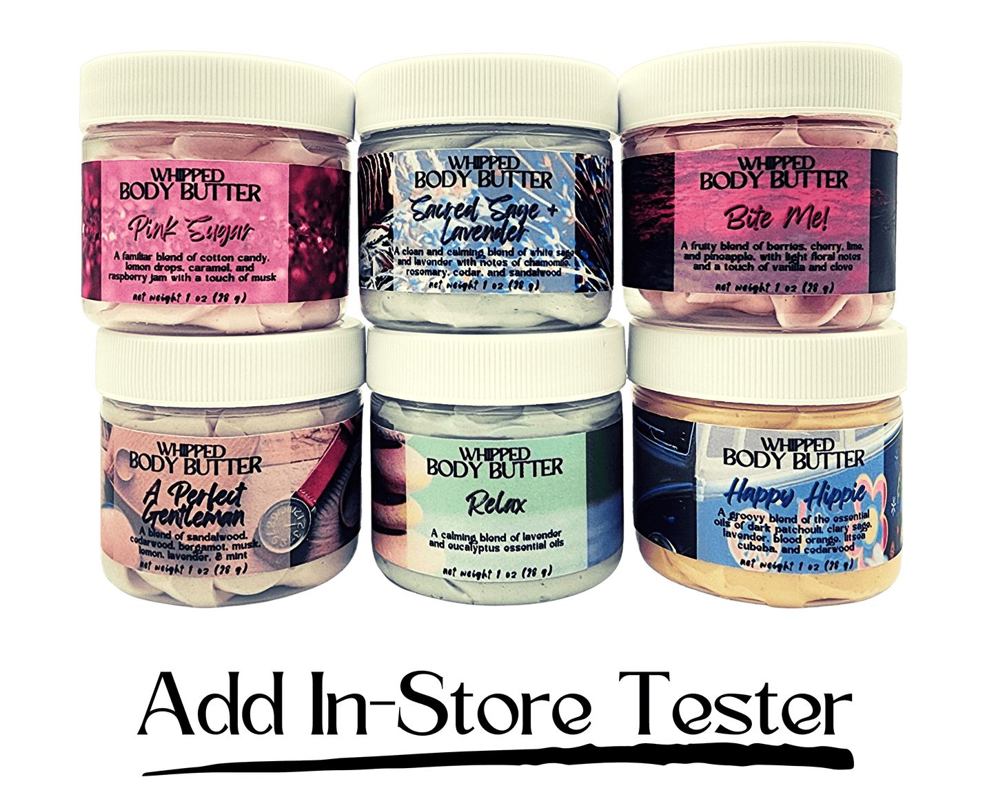 Whipped Body Butter | 8 oz Jar (Net Wt 4 oz)