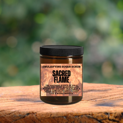 Rugged Sugar Body Scrub | 2 oz Jar | Net Wt 2.25 oz