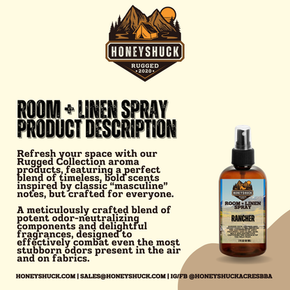 Rugged Room + Linen Spray | 2 fl oz