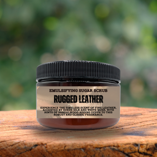 Rugged Sugar Body Scrub | 4 oz Jar | Net Wt 5 oz