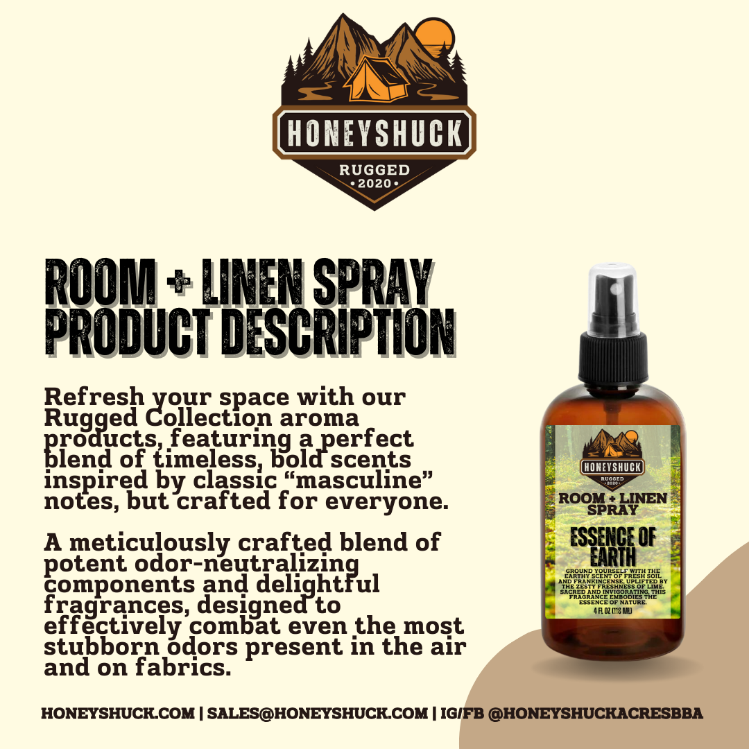 Rugged Room + Linen Spray | 4 fl oz