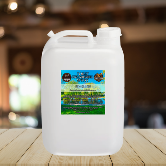 [BULK] Toilet Freshening Spray | 5 Gallon | Poo-Poo Rescue