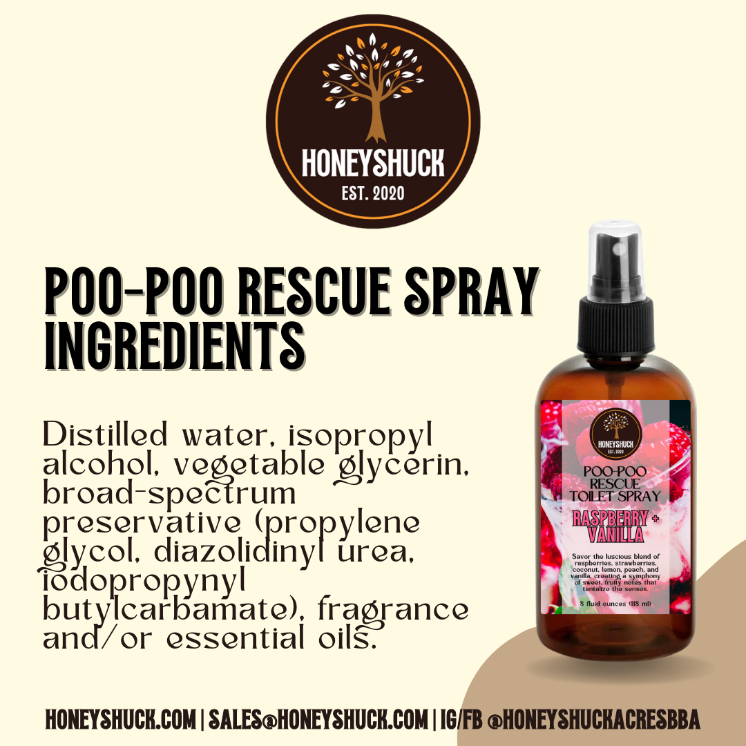 Poo-Poo Rescue Toilet Spray | 8 fl oz | Choice of Scent