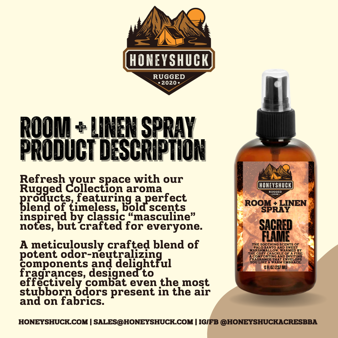 Rugged Room + Linen Spray | 8 fl oz