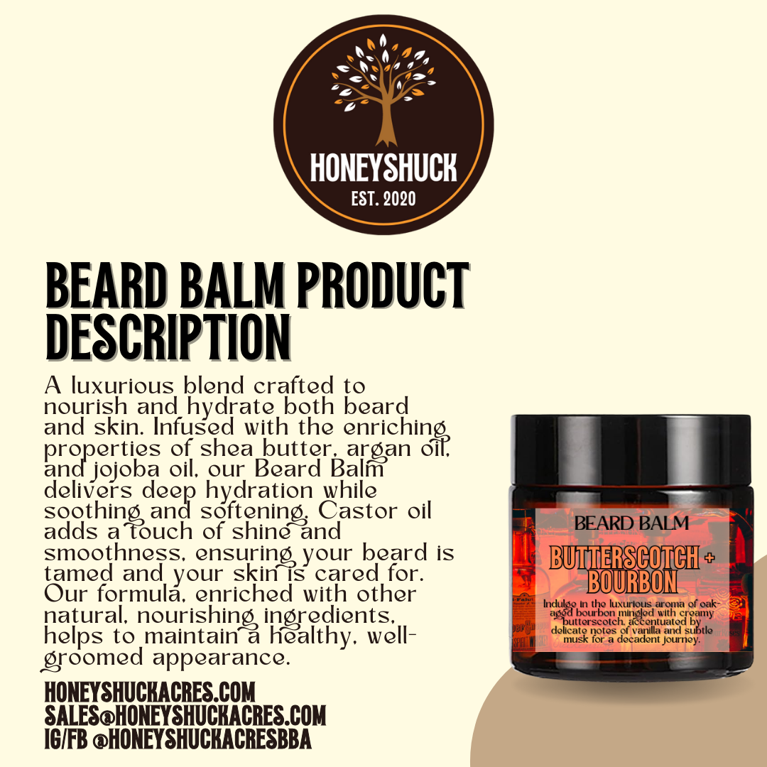 Beard Balm | Net Wt 2 oz
