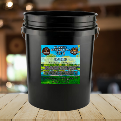 [BULK] Sugar Body Scrub | Emulsified | 5 Gallons | Classic Recipe | Net Wt 600 oz