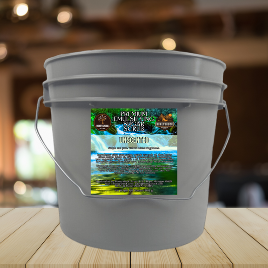 [BULK] Sugar Body Scrub | Emulsified | 1 Gallon | Premium Recipe | Net Wt 120 oz