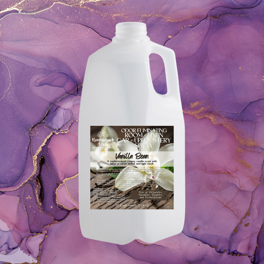 [BULK] Odor Eliminating Air Freshener Spray | 1/2 Gallon | 64 fl oz | Room + Linen / Car + Upholstery