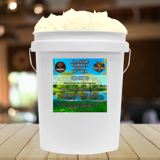 [BULK] Whipped Body Butter | 5 Gallons | Classic Recipe | Net Wt 240 oz