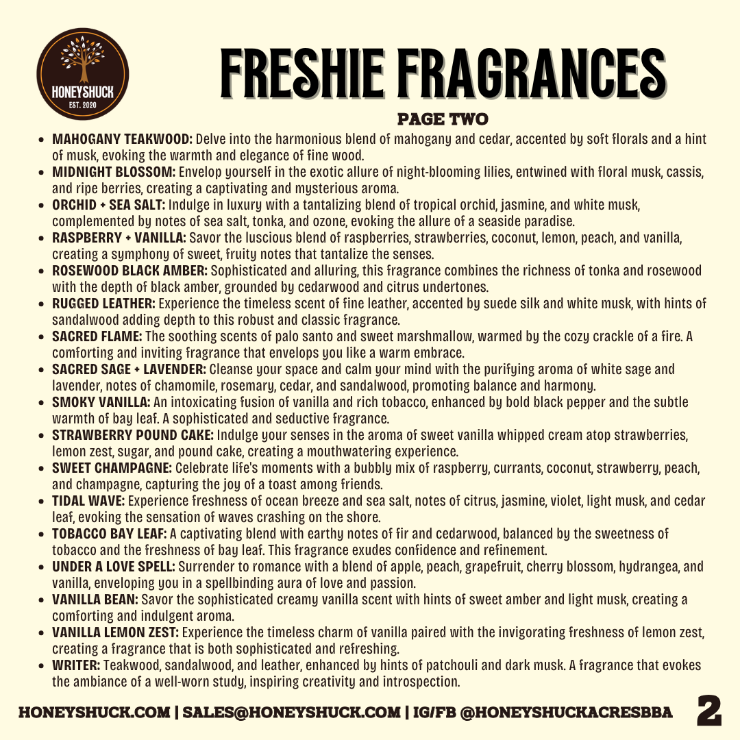 Michigan Freshie | Aroma Bead Air Fresheners | Upper Lower Peninsula