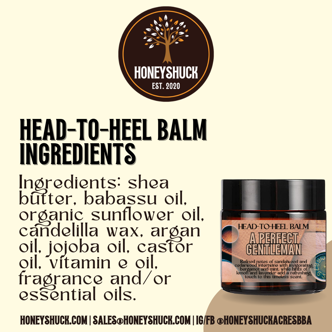 Head-to-Heel Balm | Net Wt 2 oz