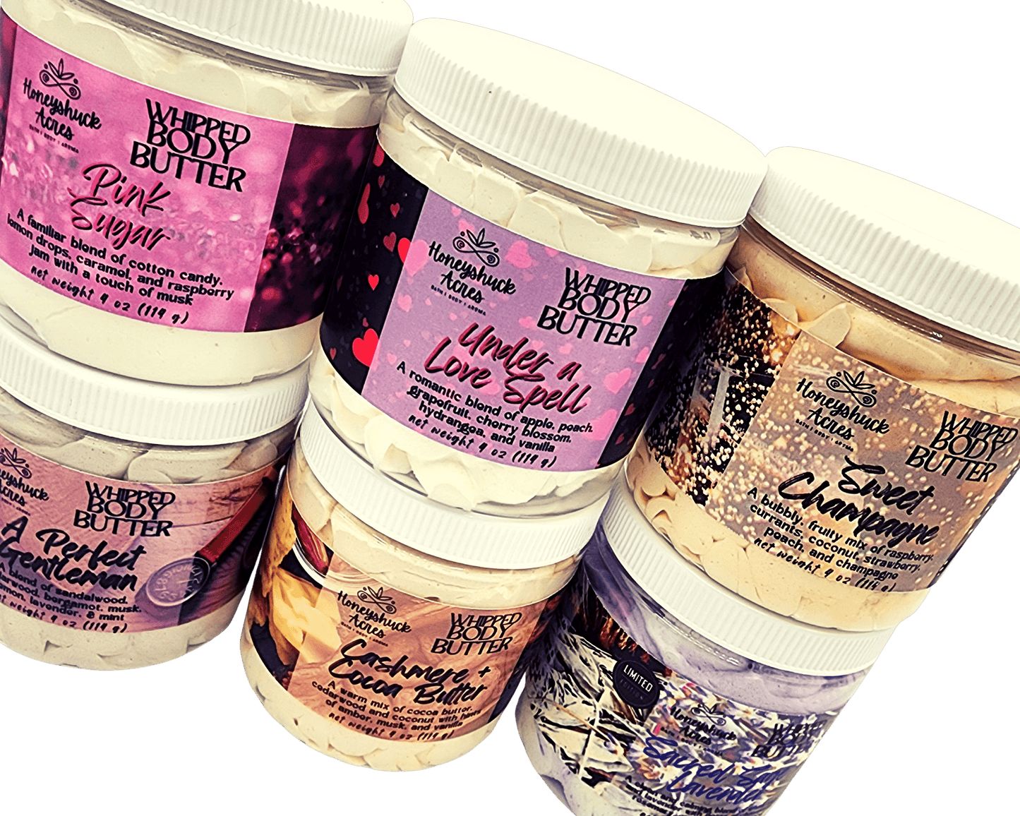 Whipped Body Butter | 8 oz Jar (Net Wt 4 oz)