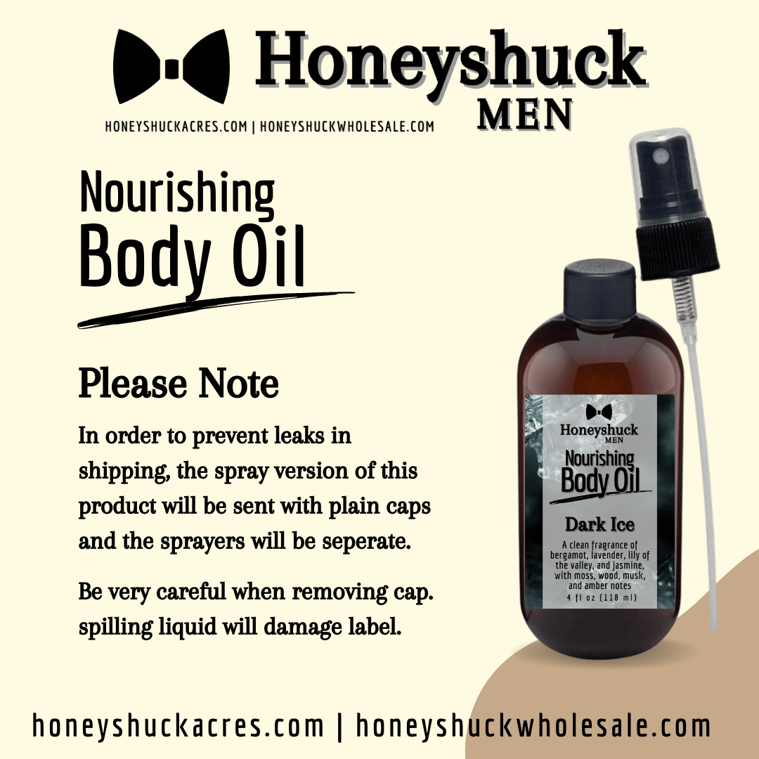 Men's Nourishing Body Oil | 8 fluid ounces