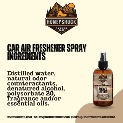 Rugged Car Air Freshener Spray | 2 fl oz