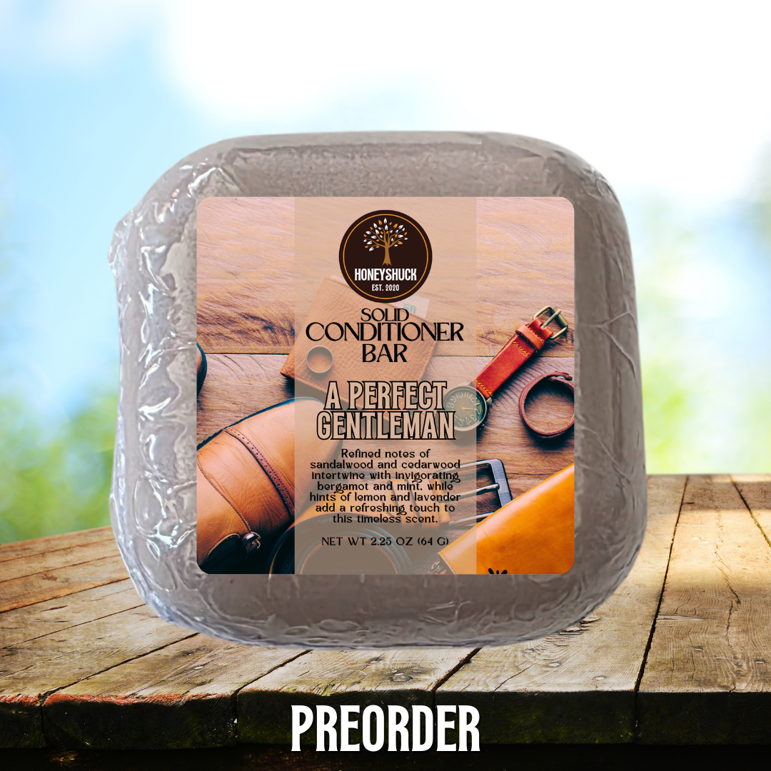 Solid Conditioner Bar | PREORDER | Net Wt 2.25 oz | Vegan