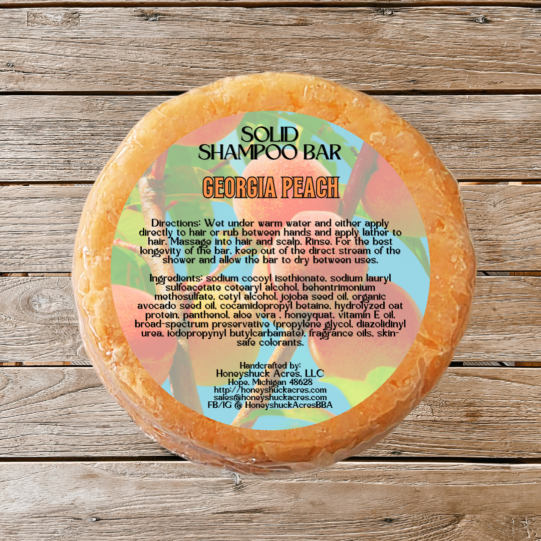 Solid Shampoo Bar | PREORDER | Net Wt 3 oz | Vegan