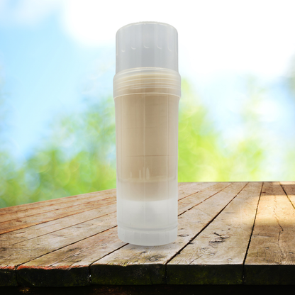 Solid Lotion Tube | Unlabeled | Net Wt 2 oz