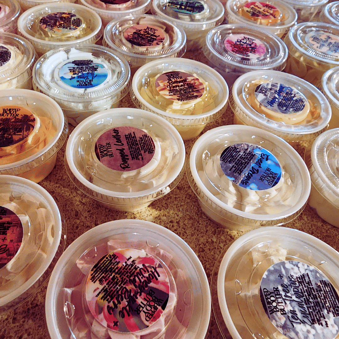 *Sample: Whipped Body Butter Cups | No cart minimum required