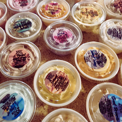 *Sample: Whipped Body Butter Cups | No cart minimum required