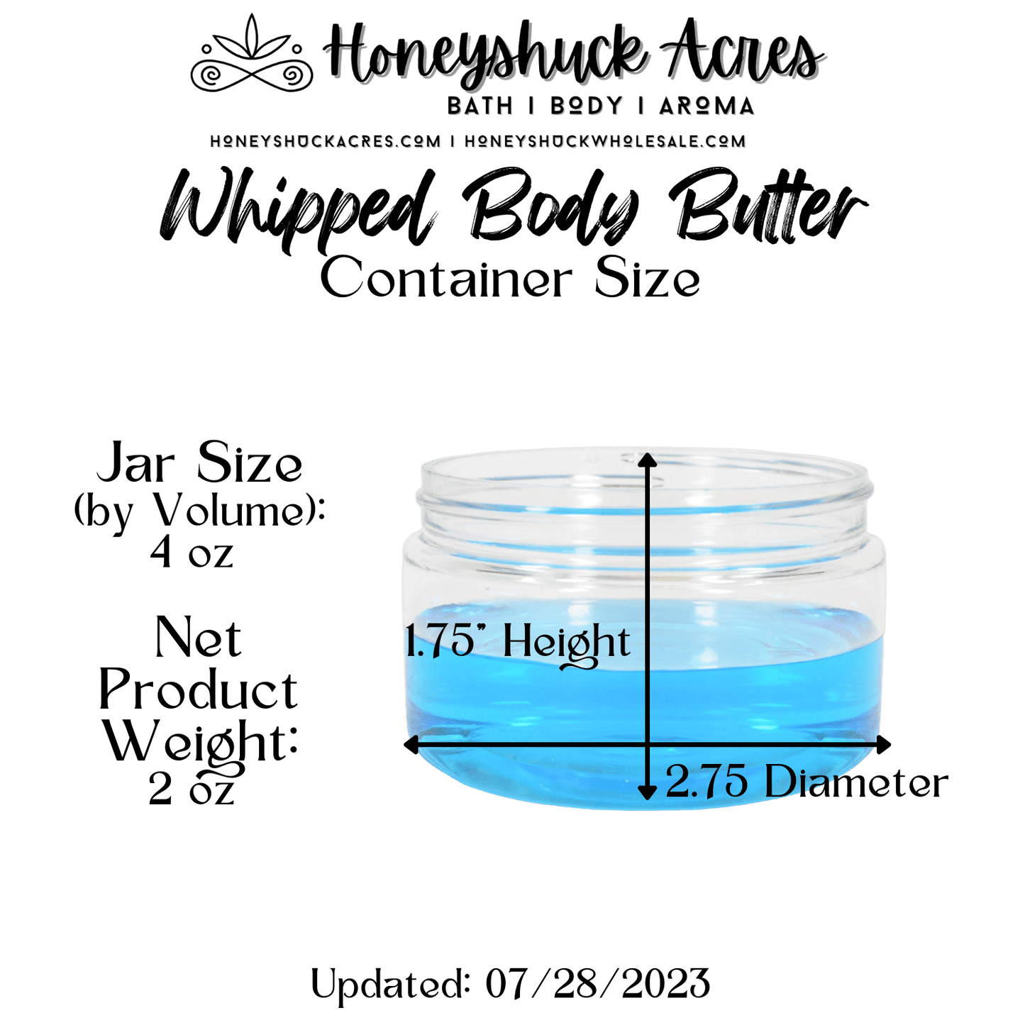 Men's Whipped Body Butter | 4 oz Jar (Net Wt 2 oz)